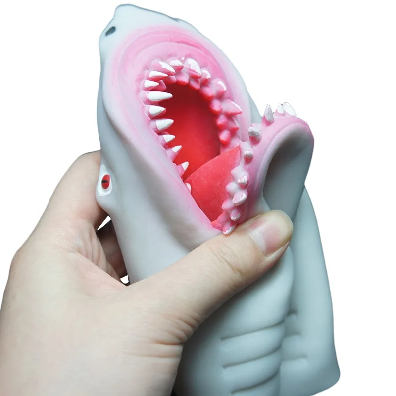 Лидер продаж на Amazon, резиновая ручная марионетка с животными