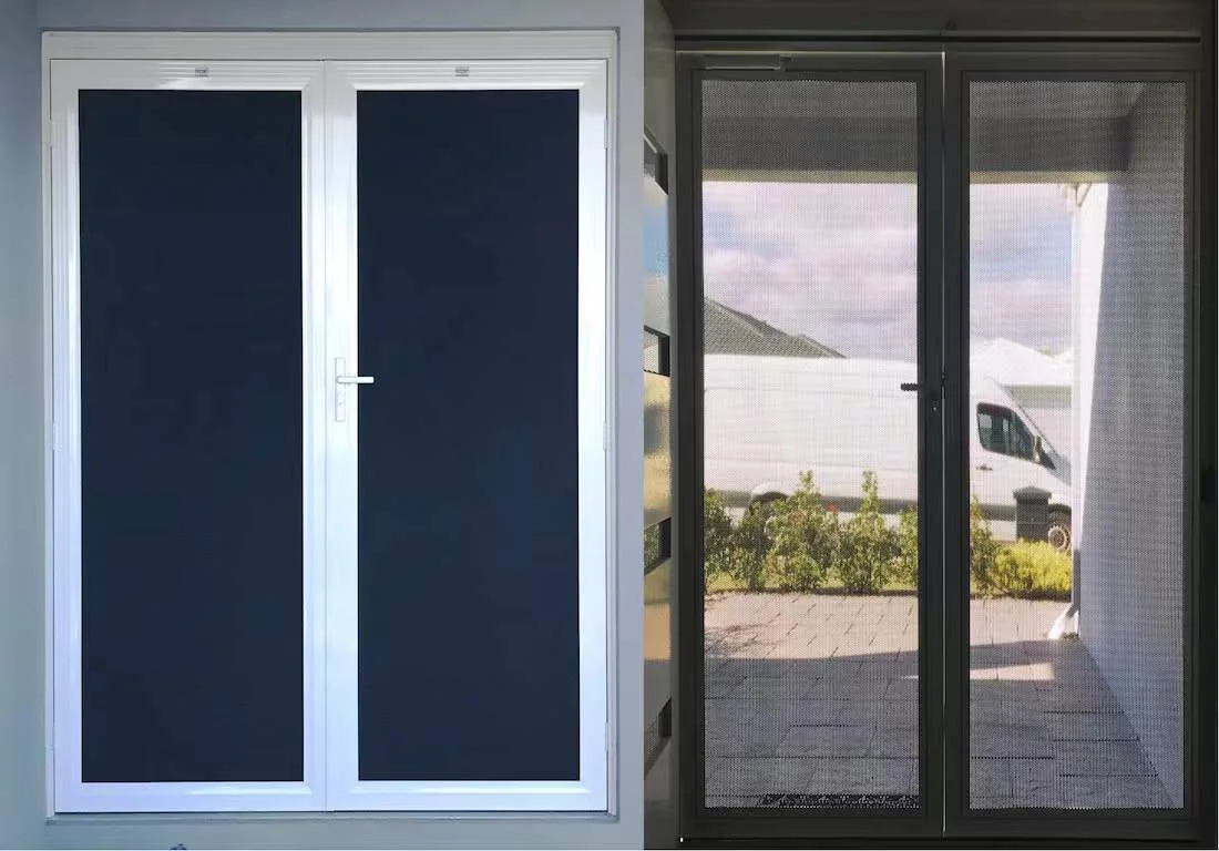 Aluminum One Way Vision Mesh DVA Security Metal Mesh Privacy Screen ...