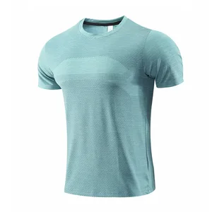 High Quality Custom Logo Men  Sportswear  Men Clothing Fitness Tee Shirt