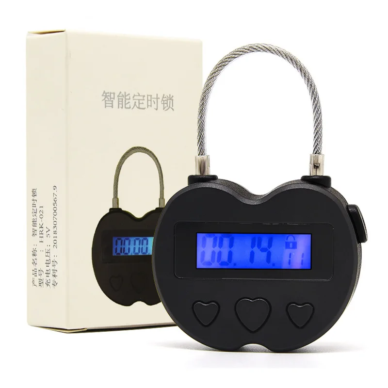 Time Lock Electronic Countdown Lock Addiction Prevention Travel Bag  Prevention Bad Habits Home Temporary Lock
