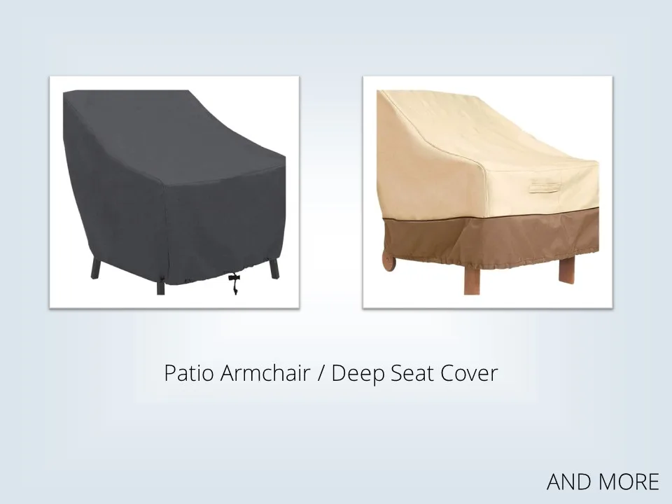 Outdoor Sun Parasol Lounge Chair Patio Grill Bbq Sofa Set Cover Table