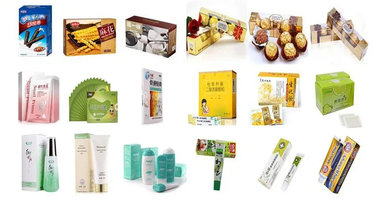 Высококлассная автоматическая вертикальная упаковочная машина для картонных коробок, вертикальная автоматическая машина для упаковки круглых бутылок и небольших коробок, машина для изготовления картона