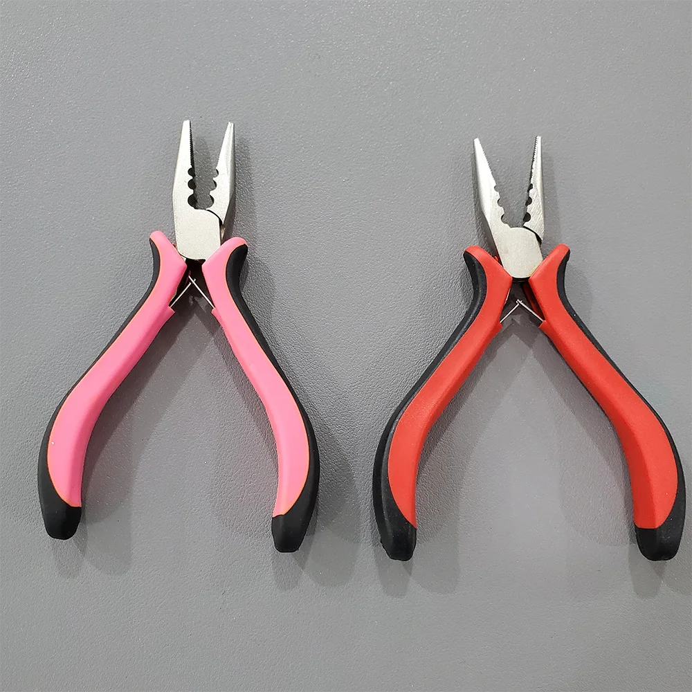 High-Grade 3 Holes Pliers For I-Tip/Stick Tip&Feather Hair Extensions  Tools