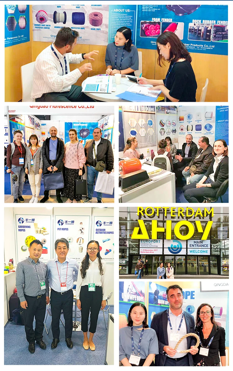 30mm Double Braided UHMWPE Rope 220m High Strength Marine Towing 9