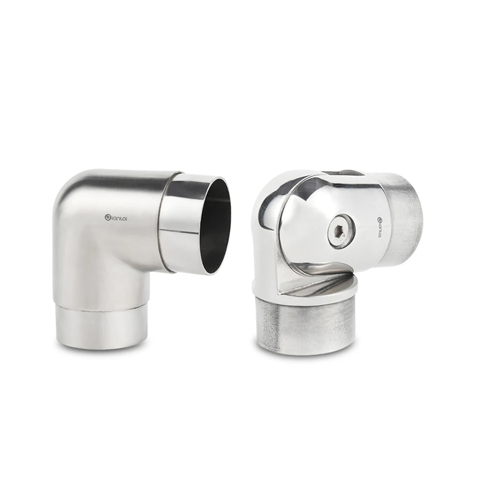 Factory Price Round Tubes Pipe Clamps Iron Key Clamping 2 Way Connector