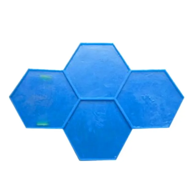 Polyurethane Stone Pattern Rubber Concrete Stamp Mat Paving Mould Liquid Silicone for Stamped Concrete Printing Molds