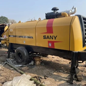 Chinese Sany Used Bomba De Concreto Beton Stationary Trailer Concrete Hydraulic Pumps