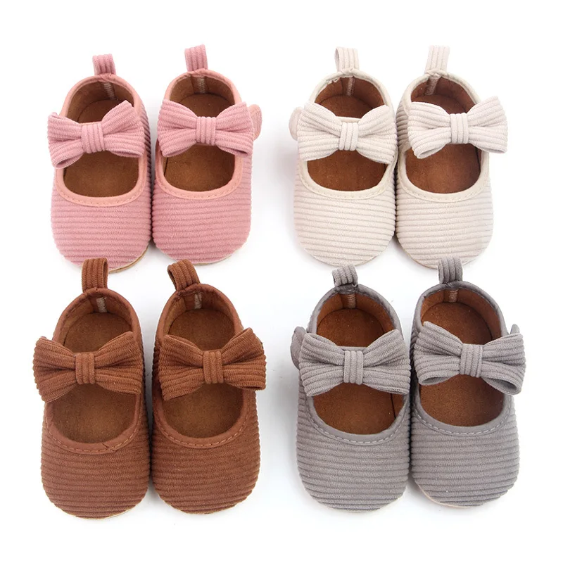 New Arrival 2025 Spring Autumn Toddler Baby Girl Shoes Soft TPR Outsole
