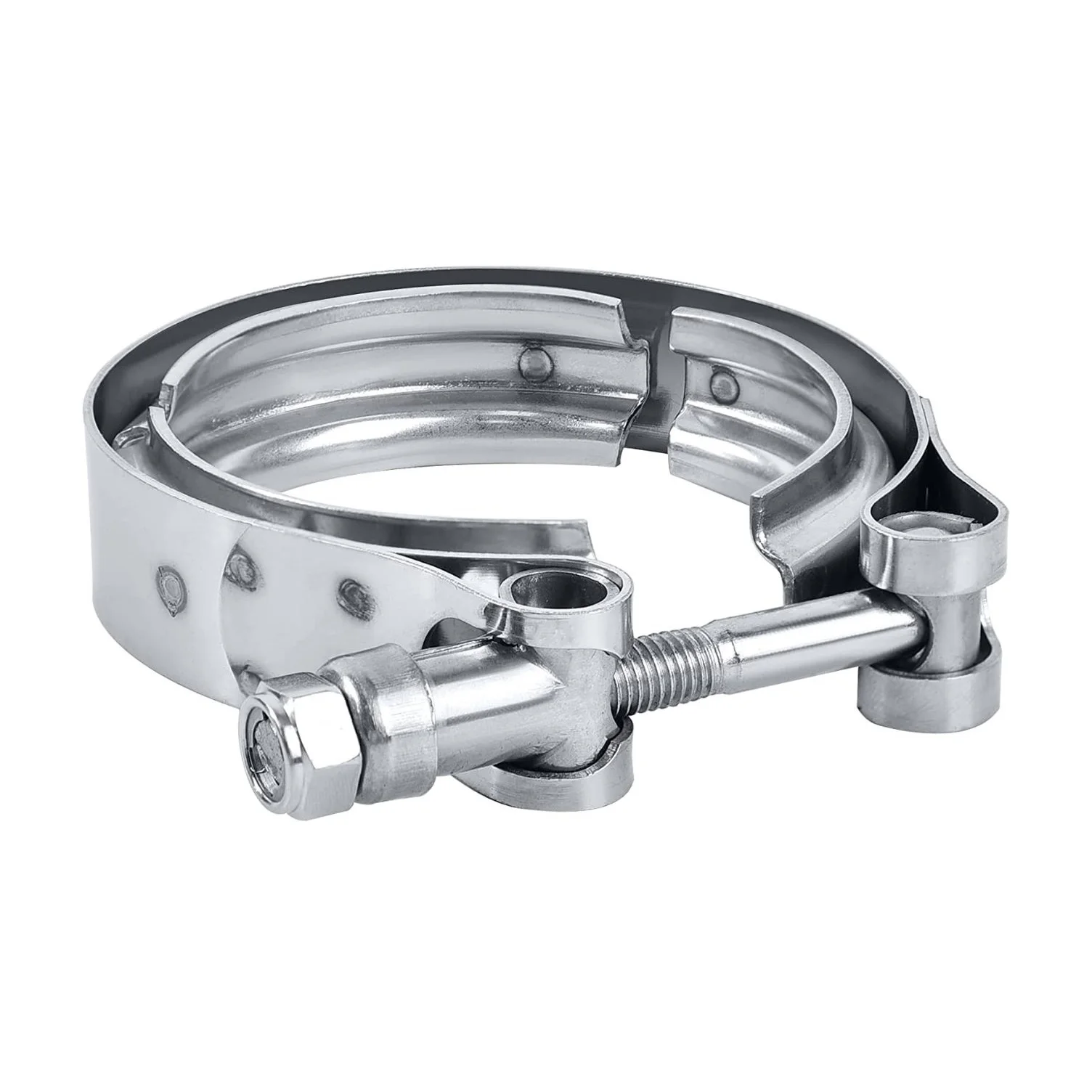 Промышленный стандарт нержавеющей стали V-образный зажим для выхлопной системы автомобиля и крепления глушителя от нашего