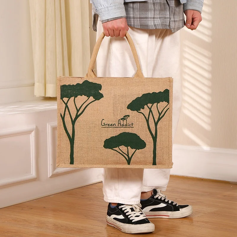 Wholesale Promotion Custom Flower Custom Size Cotton Canvas Reusable Shopping Tote Bag Rope Zipper Closure Personalized for details