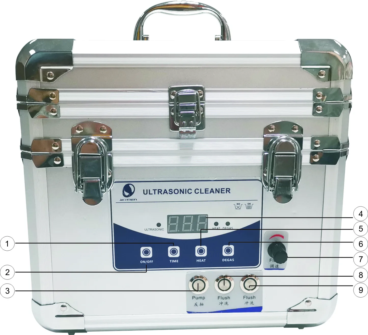 Ultrasonic Printhead Cleaning Machine Xp600 Dx7 Gen5 Tx800 Dx5