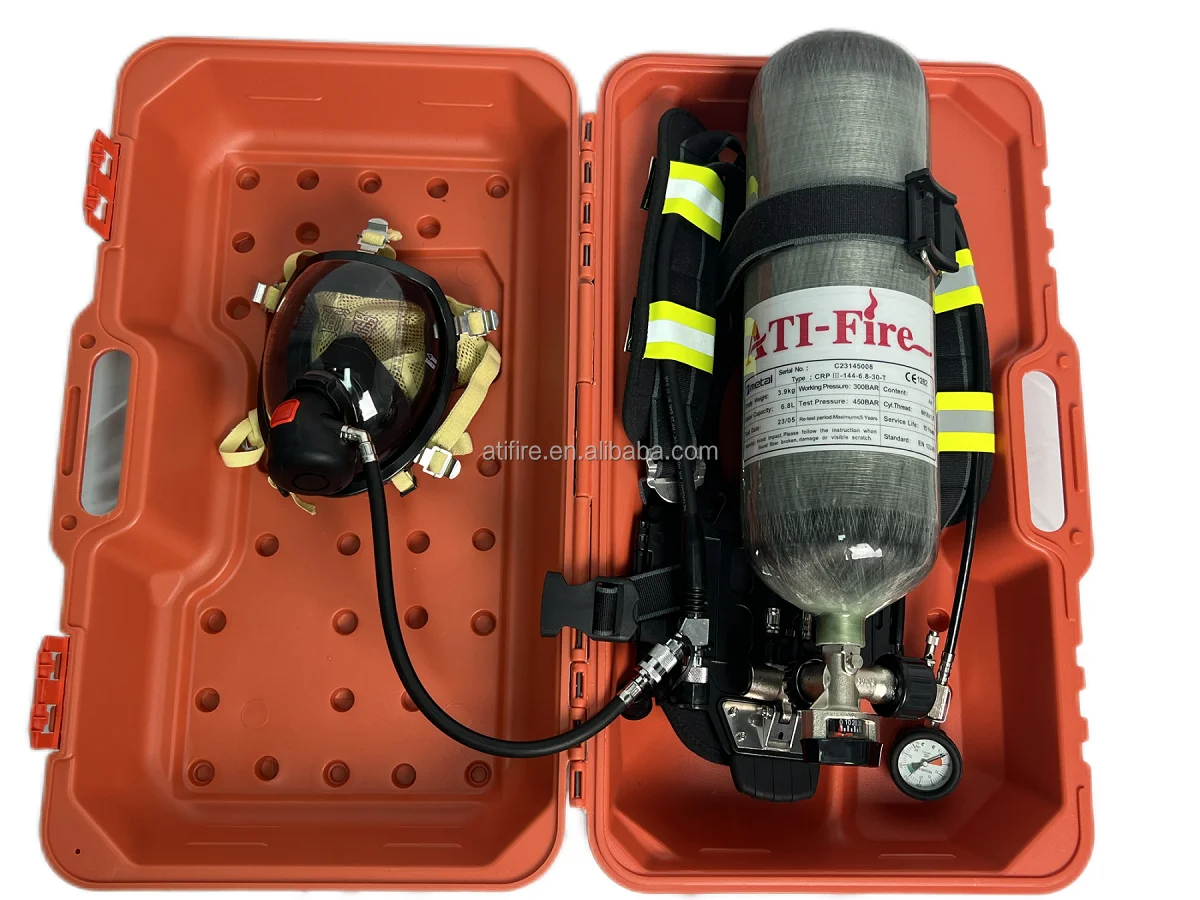 Safety Firefighting Equipment Self Contained Breathing Apparatus Full ...