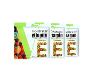 Mond'sub Odm Facial Mask Skin Care Face Masks Anti-aging Firming Vitamin E Facial Mask Sheet Manufacturer