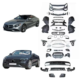 New Coming 2015-2021S Class Car Accessories Bodykit For Mercedes Benz S Coupe W217 Upgrade To S65 Body Kit