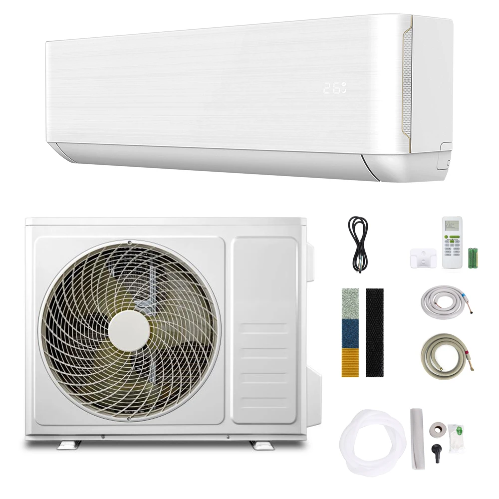 Cooling Heating R410A Air Cooler DC Inverter Split Air Conditioner Home ...