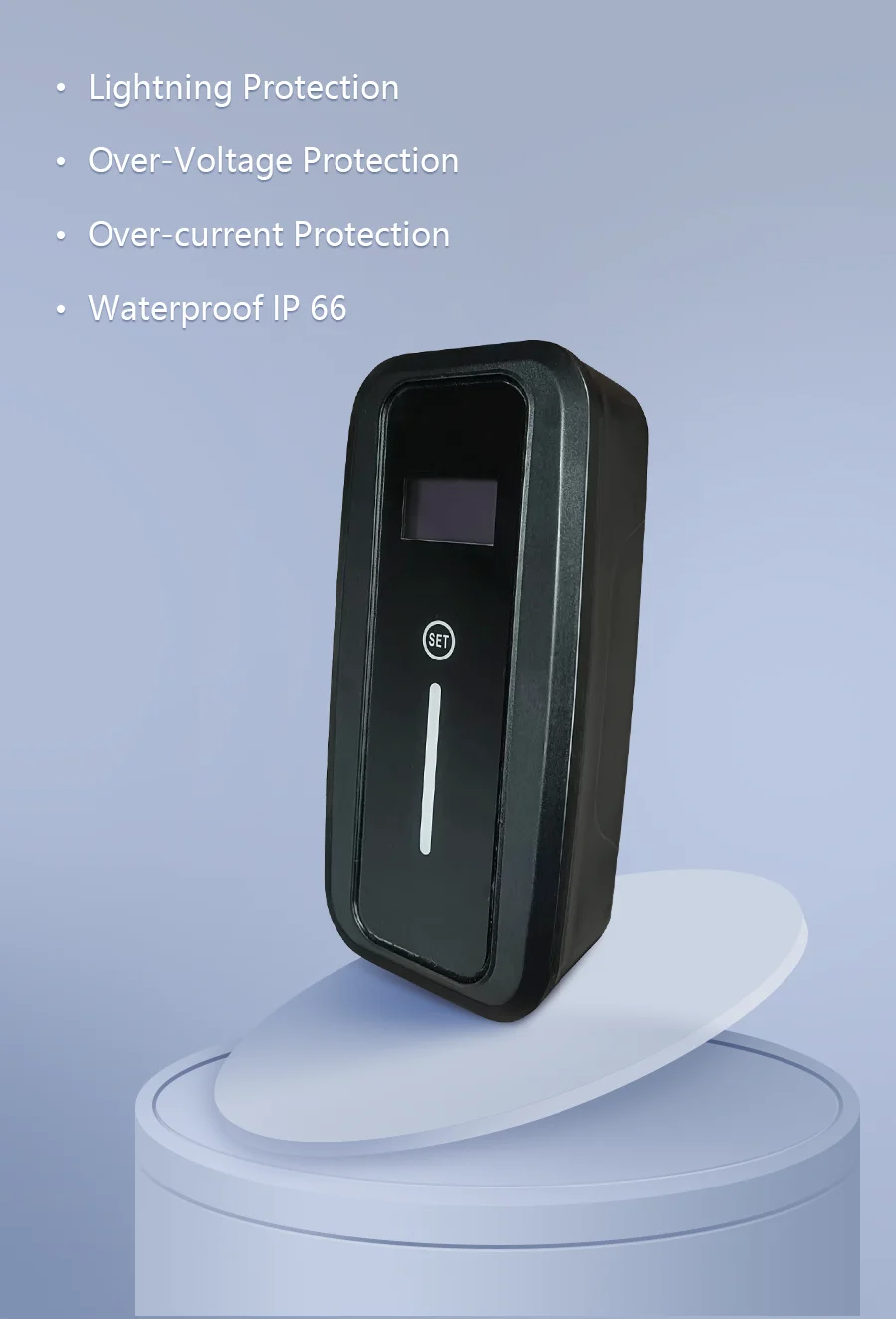 厂家直销移动电动汽车充电器type 2便携式电动汽车充电器16a 3.