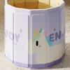 7065cm unicorn joyful song round bath tub-basic model