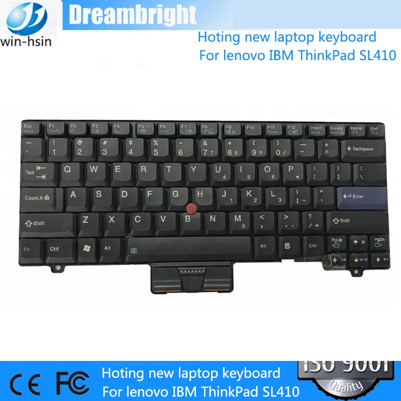 Клавиатура US для ноутбука Lenovo IBM ThinkPad SL410 SL510 L420 L520 45N2353 клавиатура с точечной