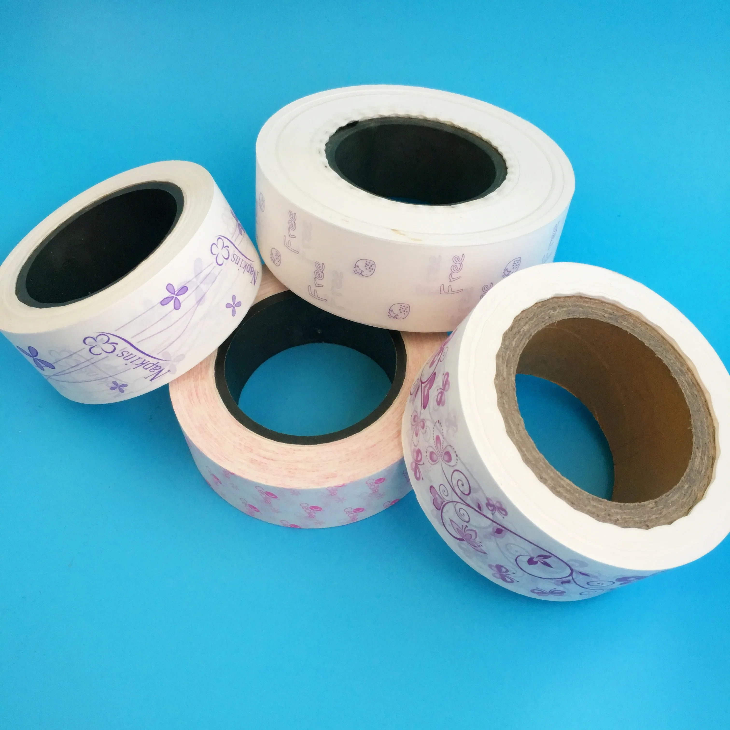 In Bulk Jumbo Roll Release Paper for Sanitary Towel Making Sanitary Pad Raw Material