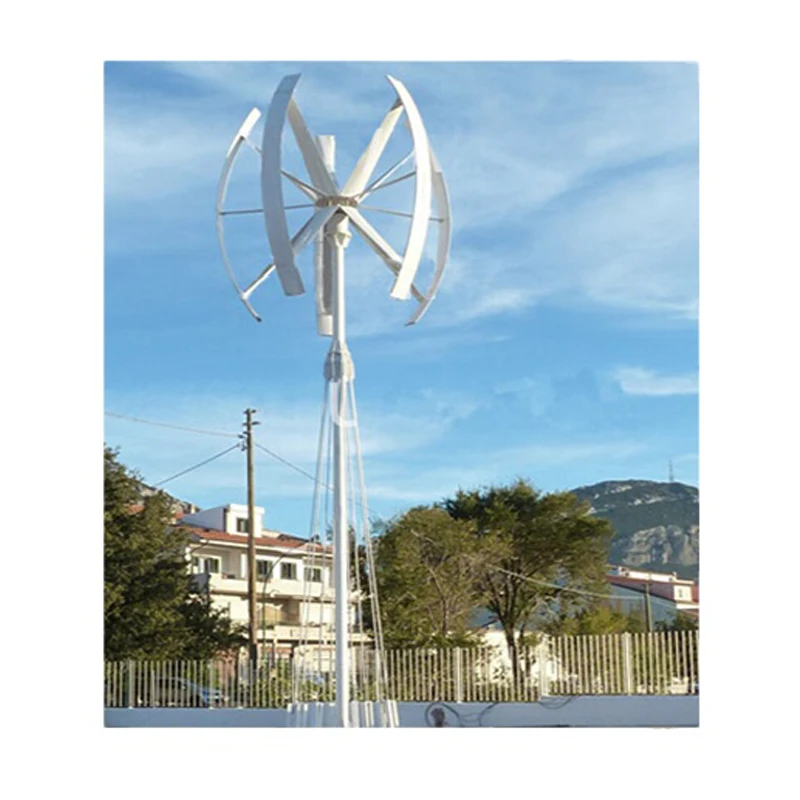 5kw 220v Wind Turbine Generator Vertical Axis Wind Turbine Generator