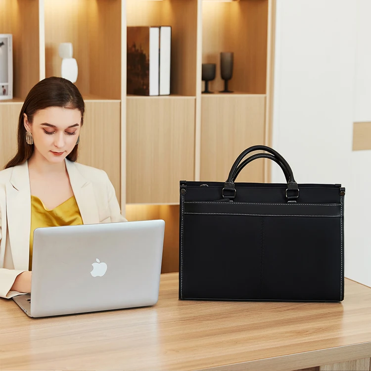 Custom Women Laptop Bags Wholesale Men Shoulder Messenger Briefcase