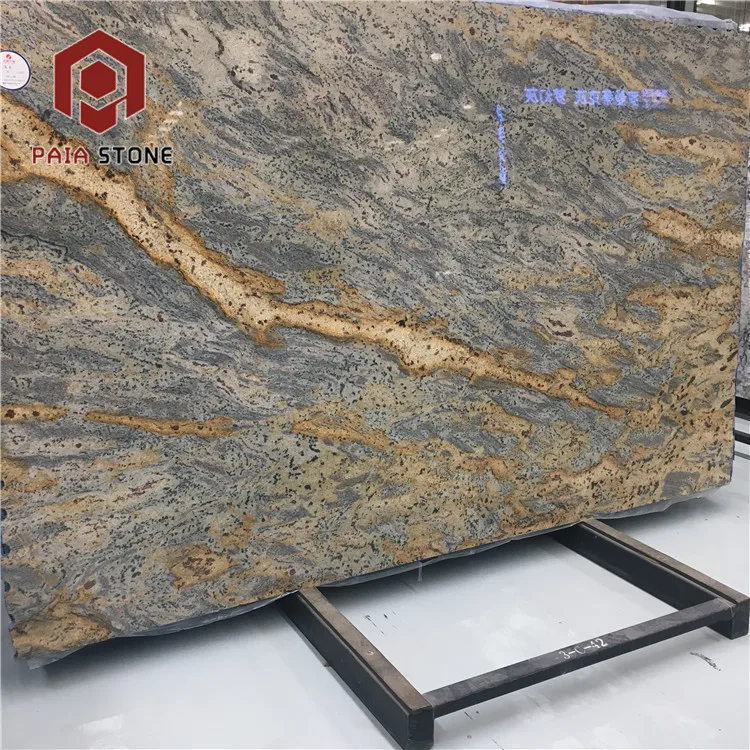 product tiger yellow brazilian grey granite countertop kitchen tops hotel tops vanity tops for sell-3