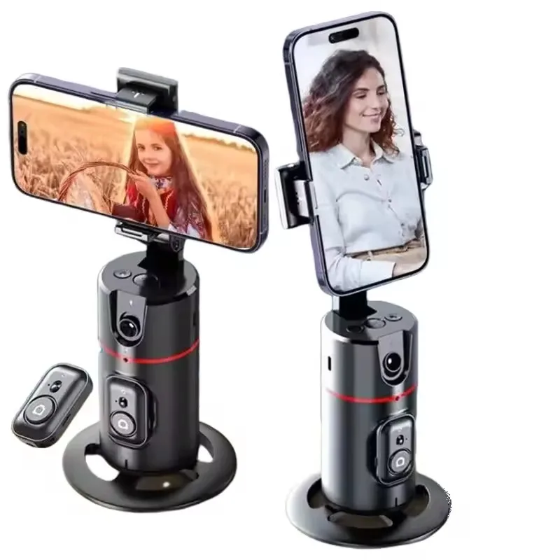 P02 Auto Face Tracking Tripod 360 Rotation Phone Holder