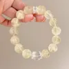 Bf541 pulsera cristal limón 12mm