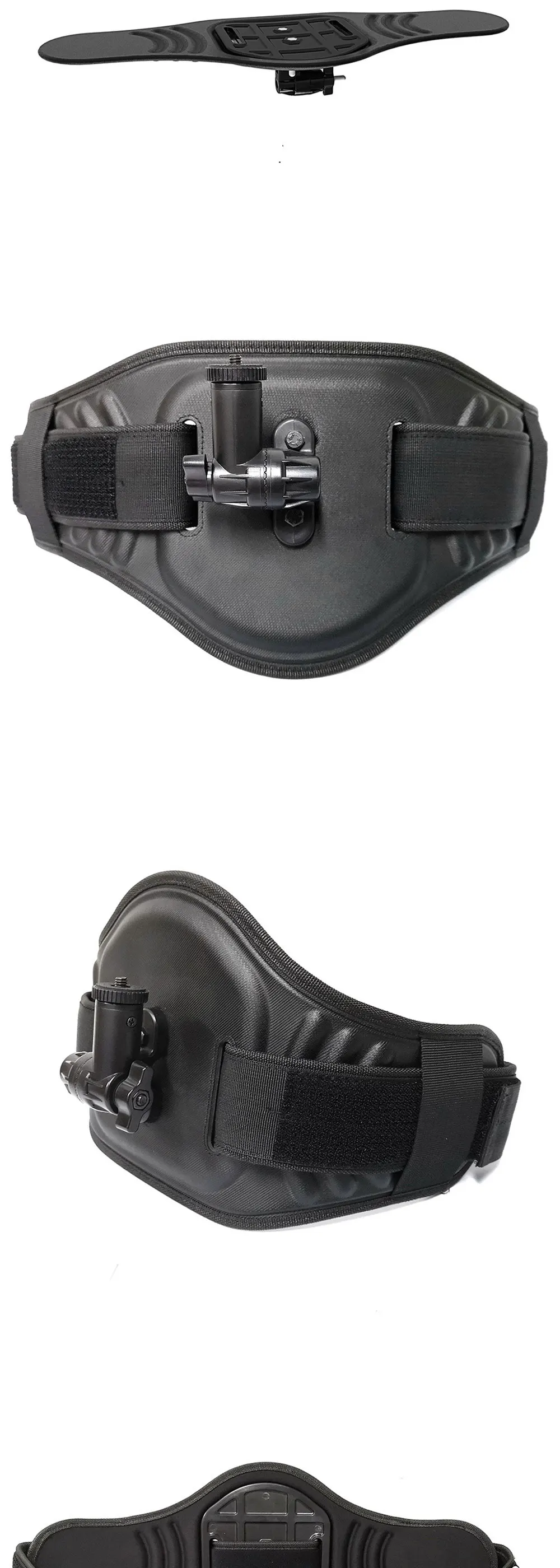 Camera Waist Belt Strap Mount Holder With Adapter & Screw Selfie Stick