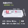 Shallow dish, size B2, 36cm long, 24cm wide, 4.3cm high.