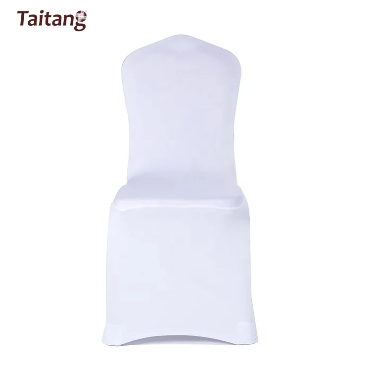 Taitang Hotel Home Decor Spandex Banquet Chair Cover for Indoor