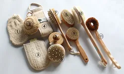 Экологически чистые натуральные щетки для ванны Gloway губка Luffa Loofah Длинная лента тела индивидуальный