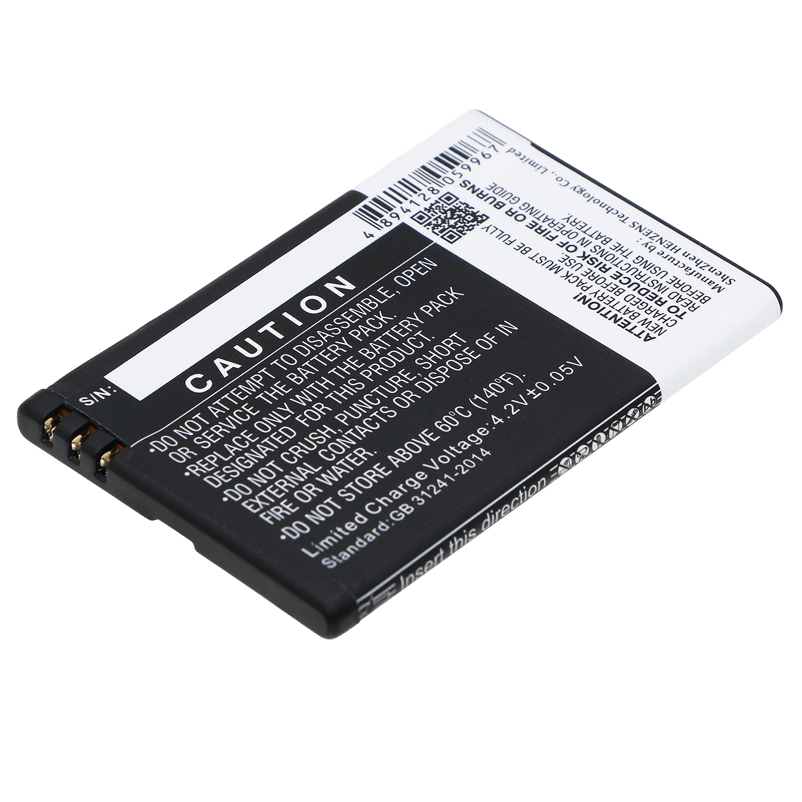 cellePhone batteria Li-Polymer compatibile con Nokia 6650 Fold - 6760
