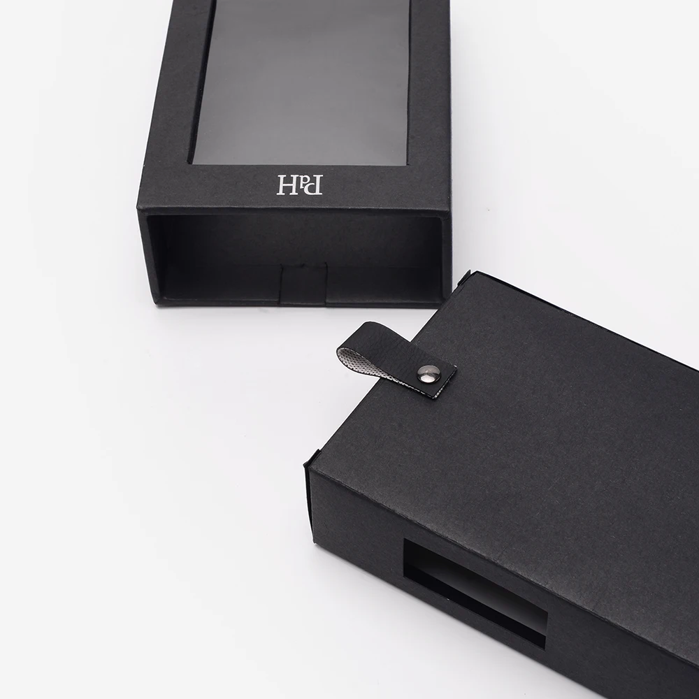 Custom Printing Paper Packaging Box With clear Window