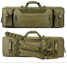 OEM Tactical Nylon Double Gun Backpack with Molle Gun Case and Pouches 6x High Magnification for Security and Hunting