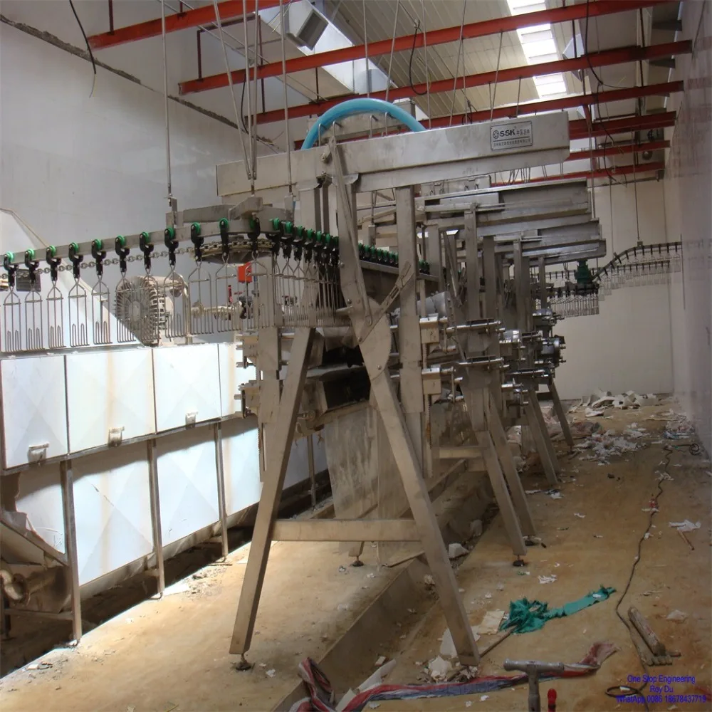 Hot selling chicken machine poultry plucking machine slaughtering production line