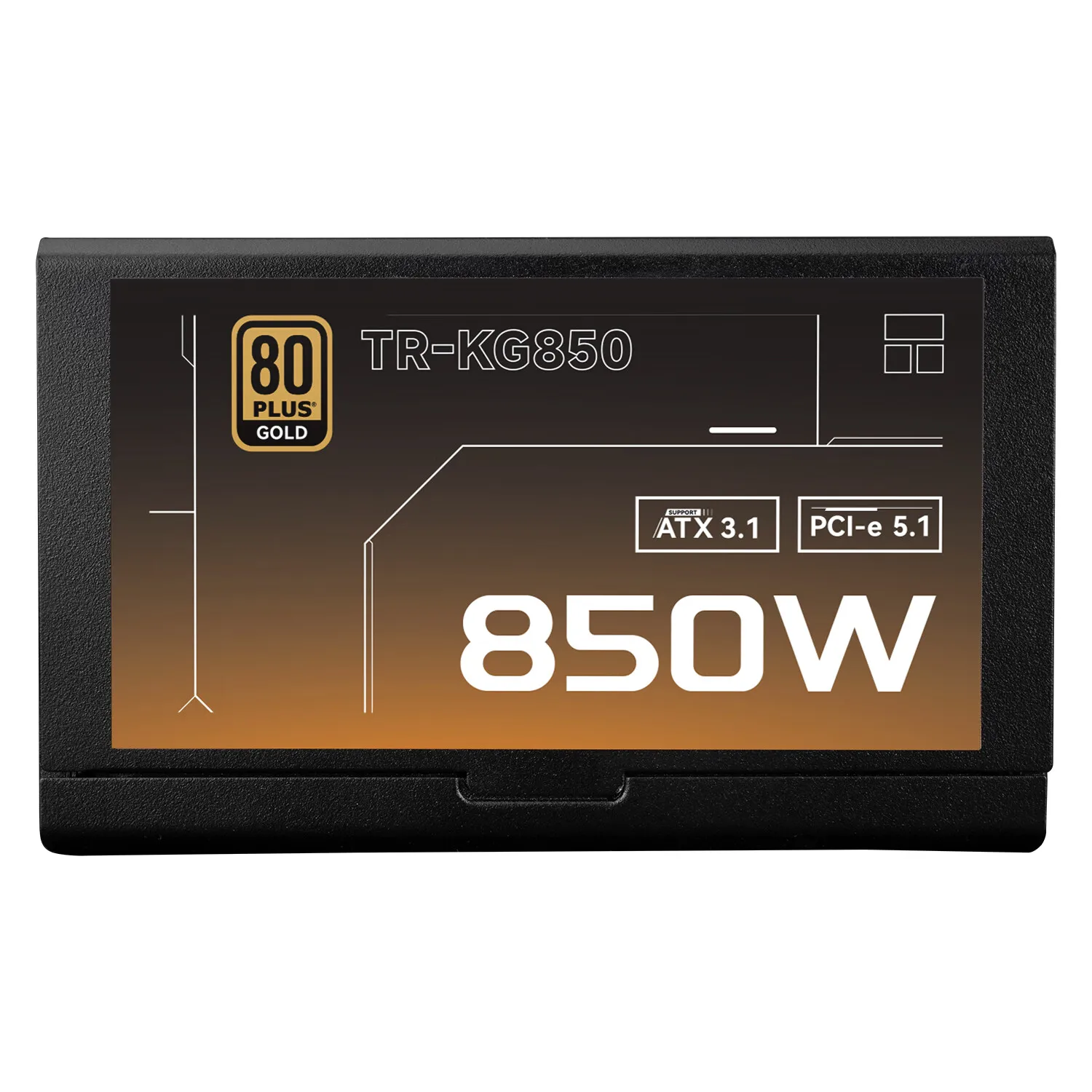 Thermalright TR-KG850 850W ATX3.1 Gold PC Power Supply - Reliable
