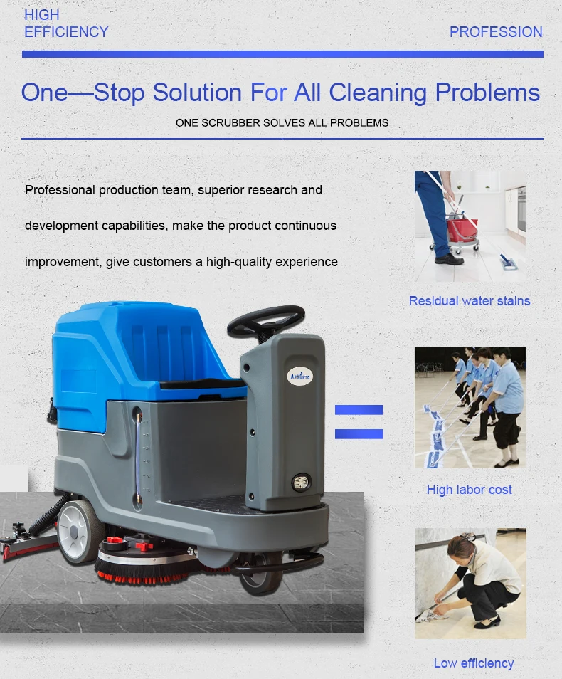 Anrunto-C70  Electric Floor Cleaning Machine Hot sale Wuhu Anrunto