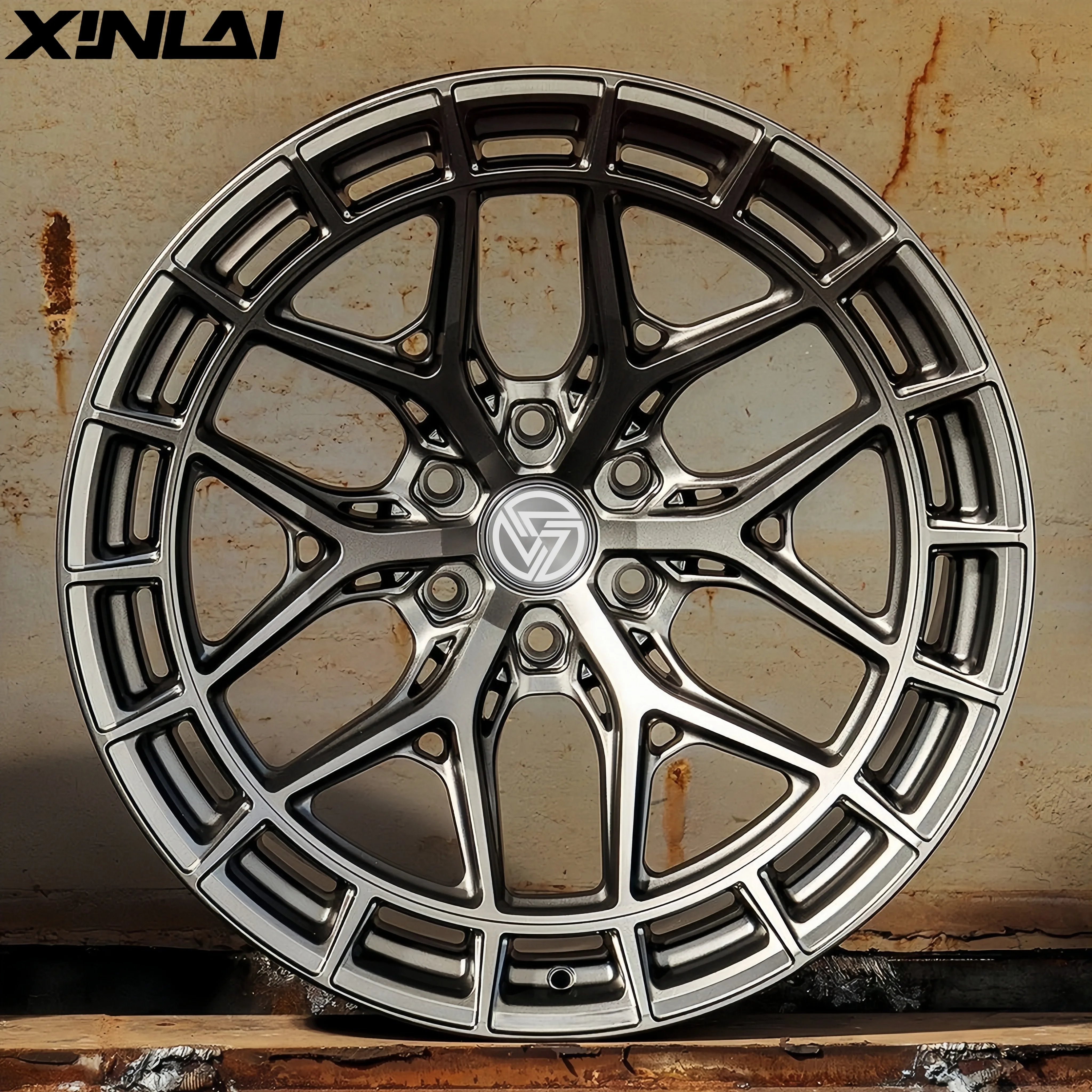 XINLAI Custom Deep Concave Forged 5x112 5x120 6x139.7 18-22inch Aluminium Alloy Wheels 1 Piece for E30 E46 E60 F10 - Image 2