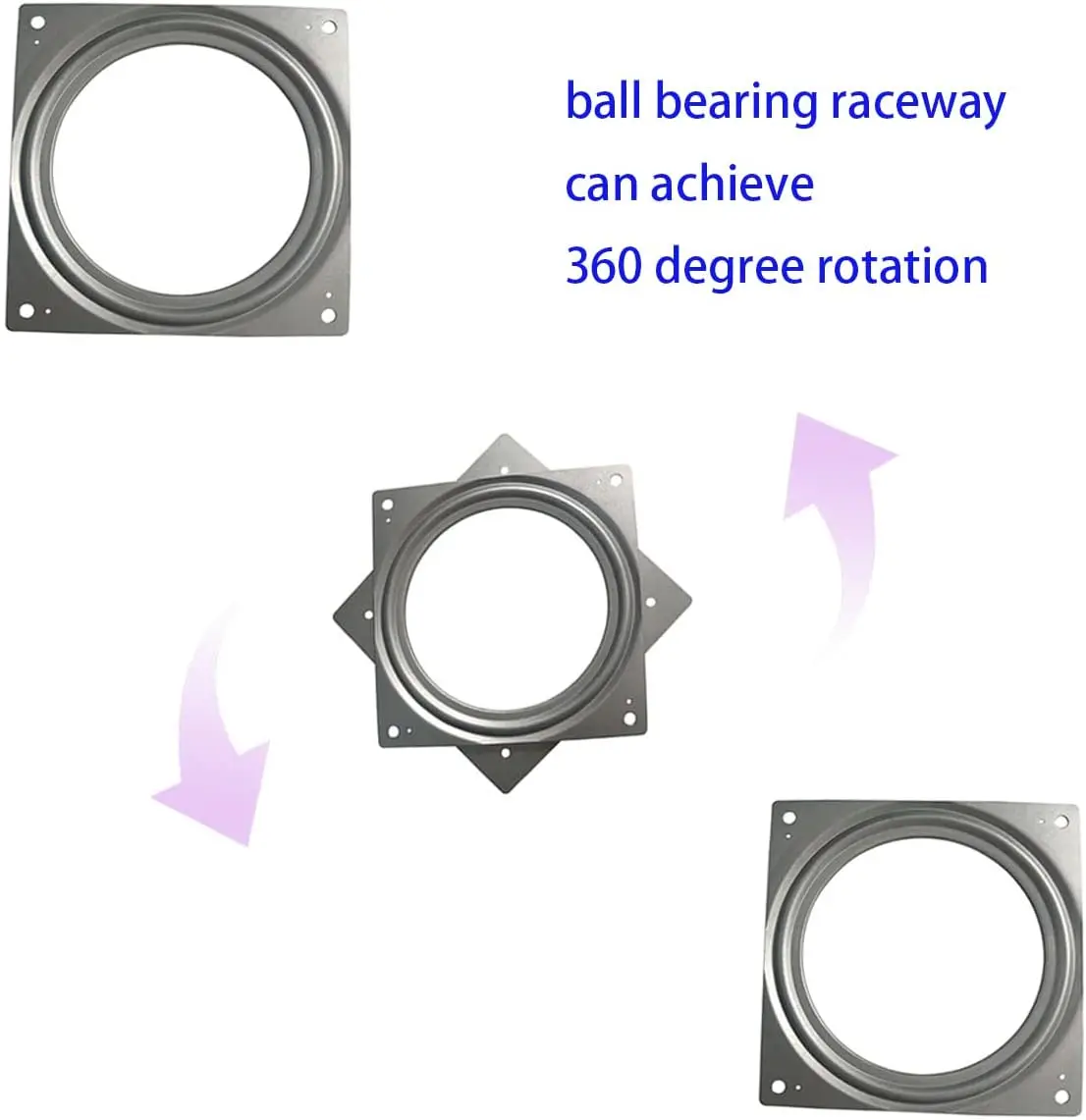Alibaba.com: VT-00001 Swivel Plate with 360° rotation and ball bearing ...