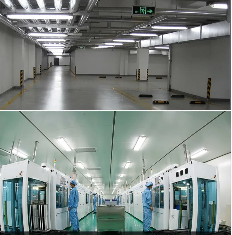 4ft 2 Tube T8 Waterproof Fluorescent Light Fixtures Ip65