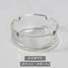 Transparent glass ashtray