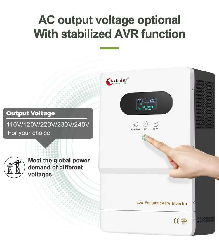 Split Phase Pure Sine Wave Home Off Grid 3kw Inverter 120v 240v 2kva 3000w 5kva Hybrid Solar