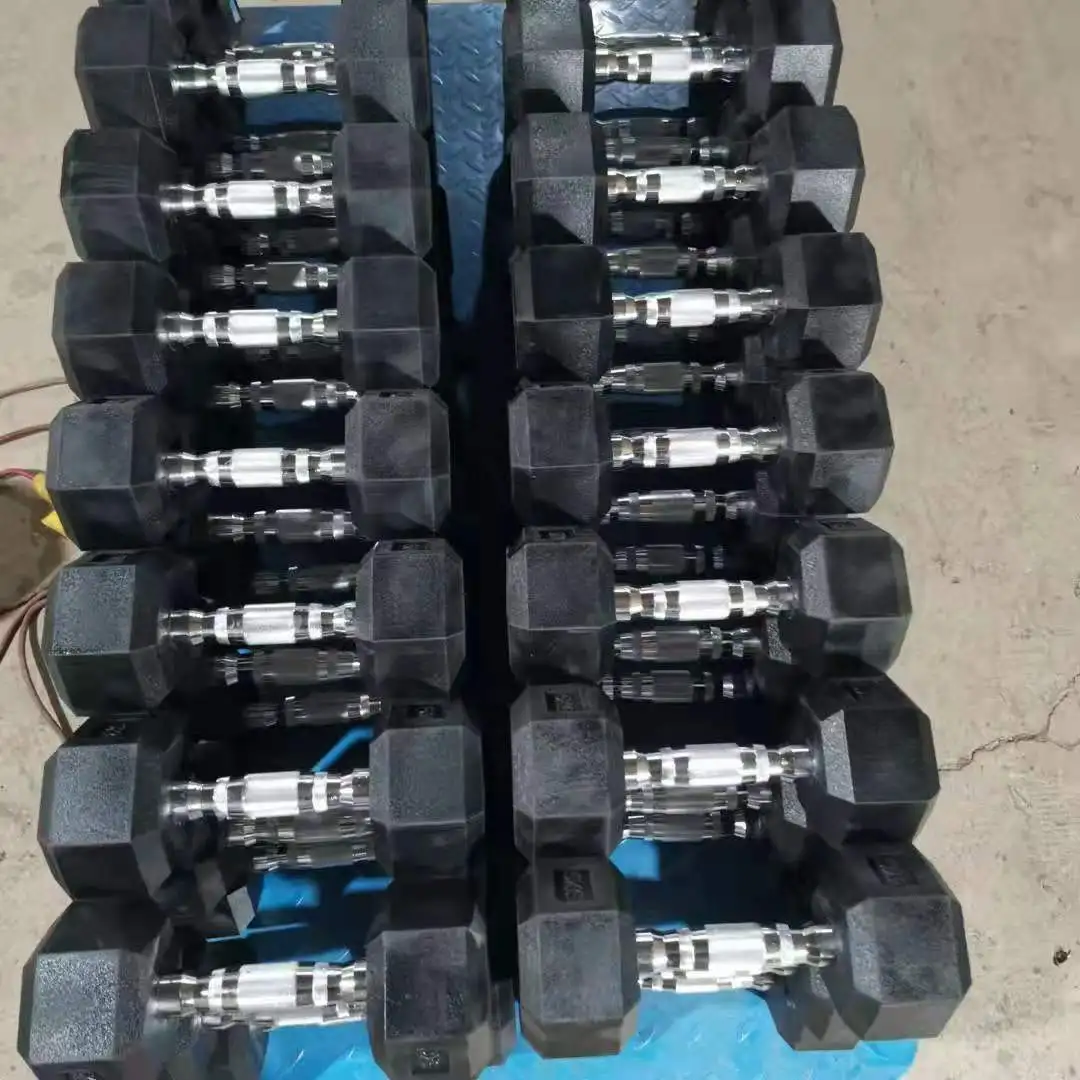 ONESTARSPORTS Hex Dumbbells Set Hexagon Rubber Dumbbell Kids