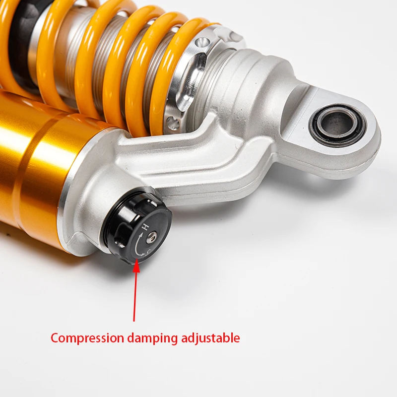 Motorcycle Rear Shock Absorber Aluminum Double Adjustable Absorber For