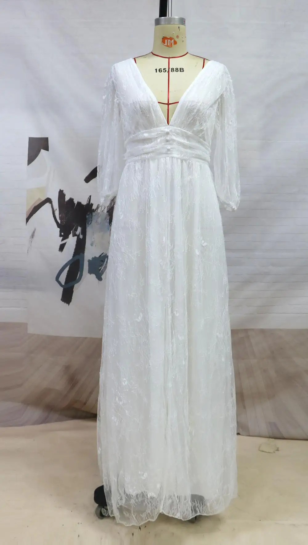 New Model Party Dress Plus Size Plus Size with Glitter Fabric Plus Size Blue Color Evening Dress