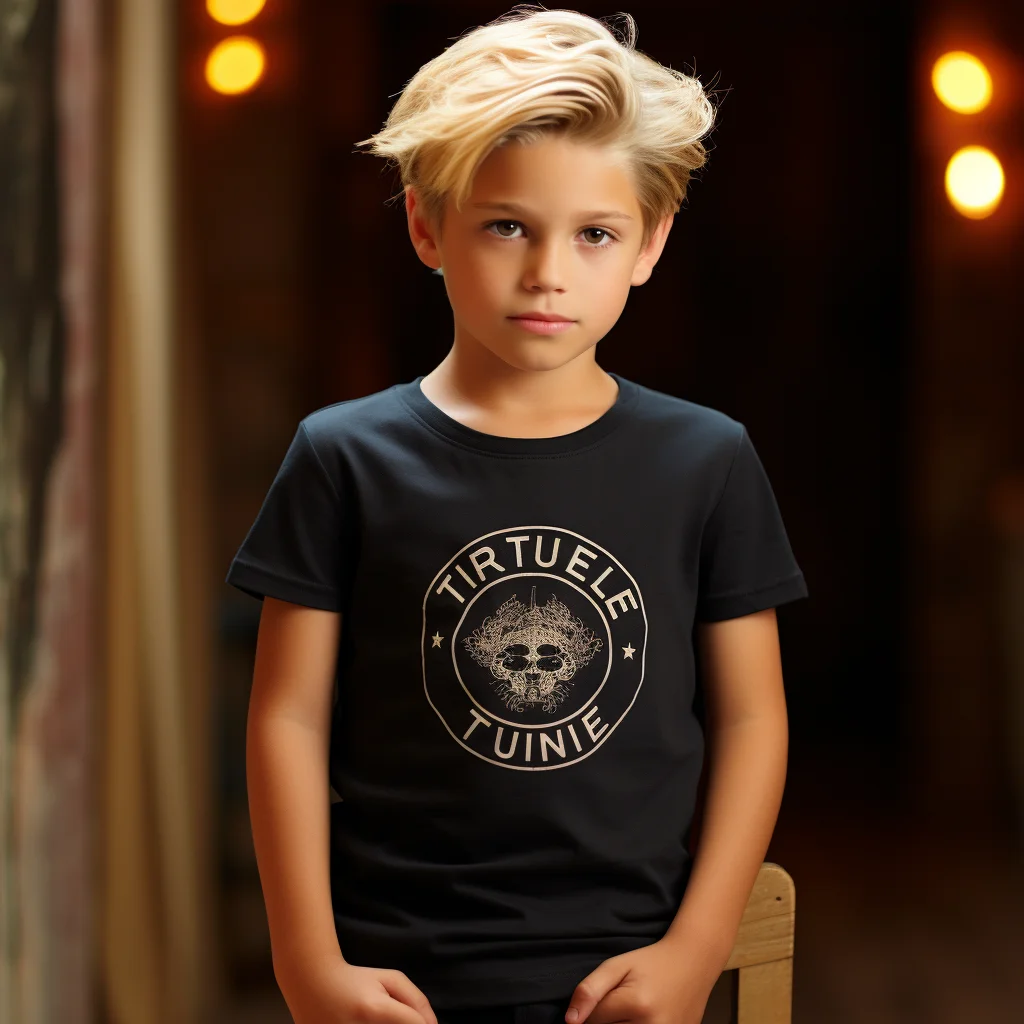 Factory Directly Custom Kids Tshirt 100% Cotton With Printed Logo - Buy ...