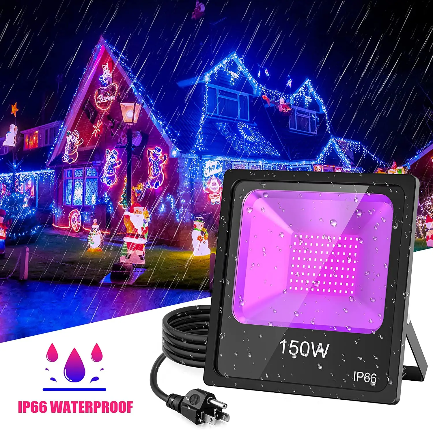 MEEKBOS 15M Striscia LED UV - 395NM Luce Nera, 12V DC Nastri LED UV per MEEKBOS 15M Striscia LED UV - 395NM Luce Nera, 12V DC Nastri LED UV per