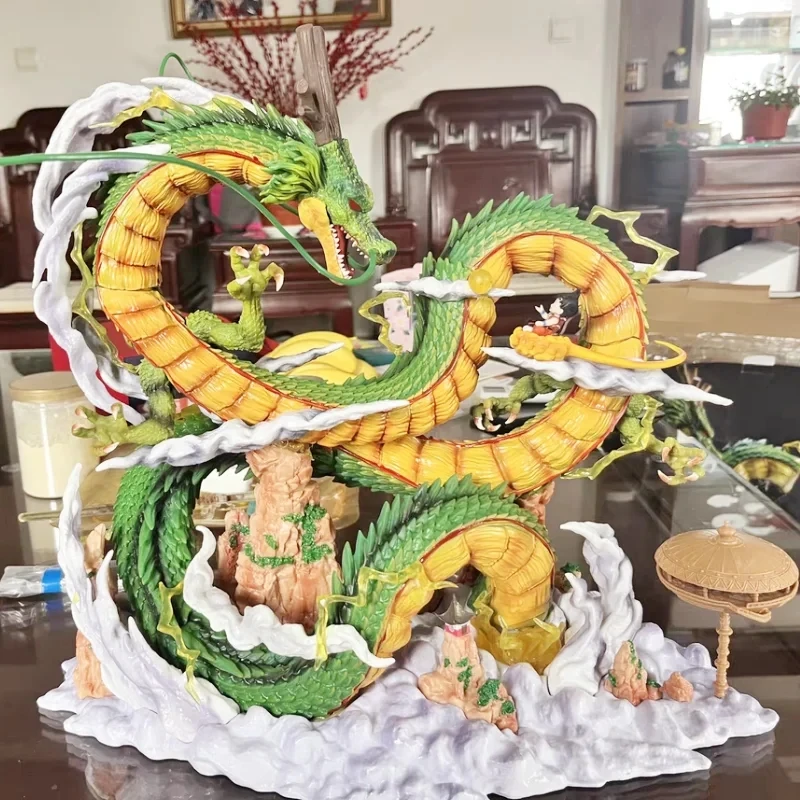 40cmビッグサイズドラゴンヨーヨー神龍と孫悟空ドラゴンGKスタチュー