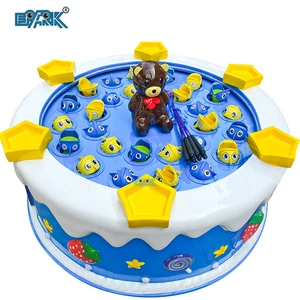 Children's Indoor Amusement Games Machine with Fishing Pond Pool 1-Year Warranty